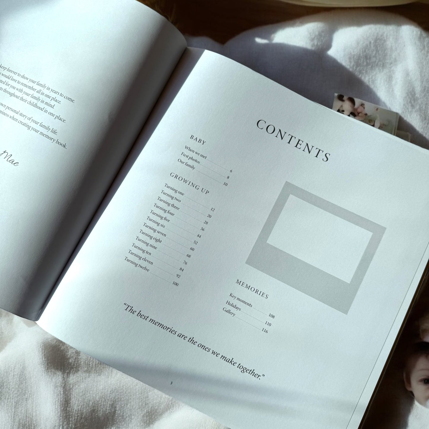 Our Book of Memories