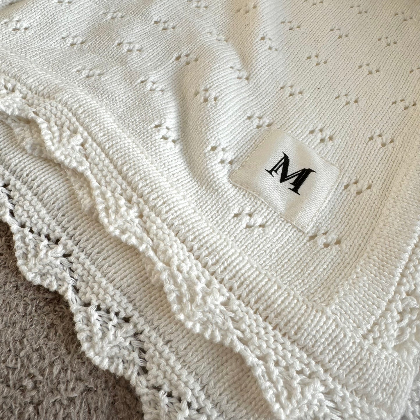 Hampshire Heirloom baby blanket