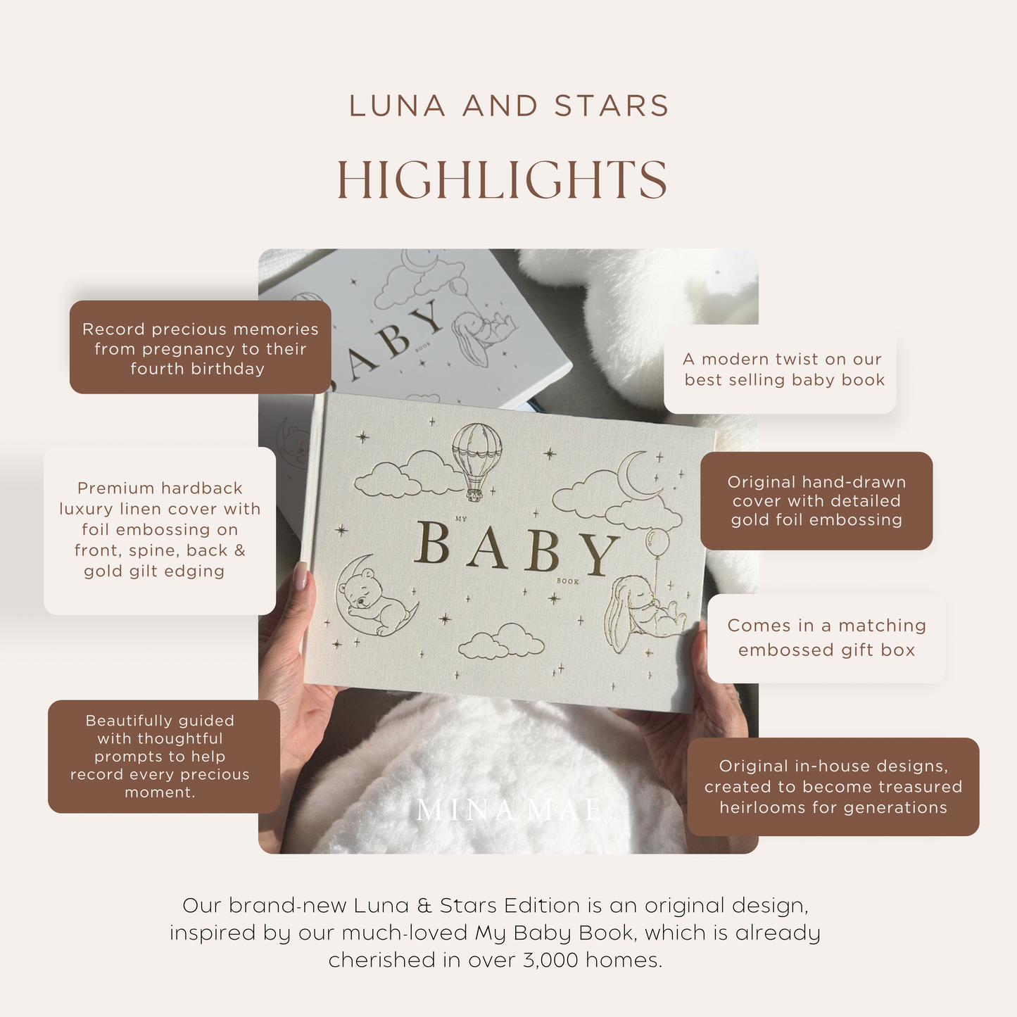 My Baby Book  |  Luna and Stars