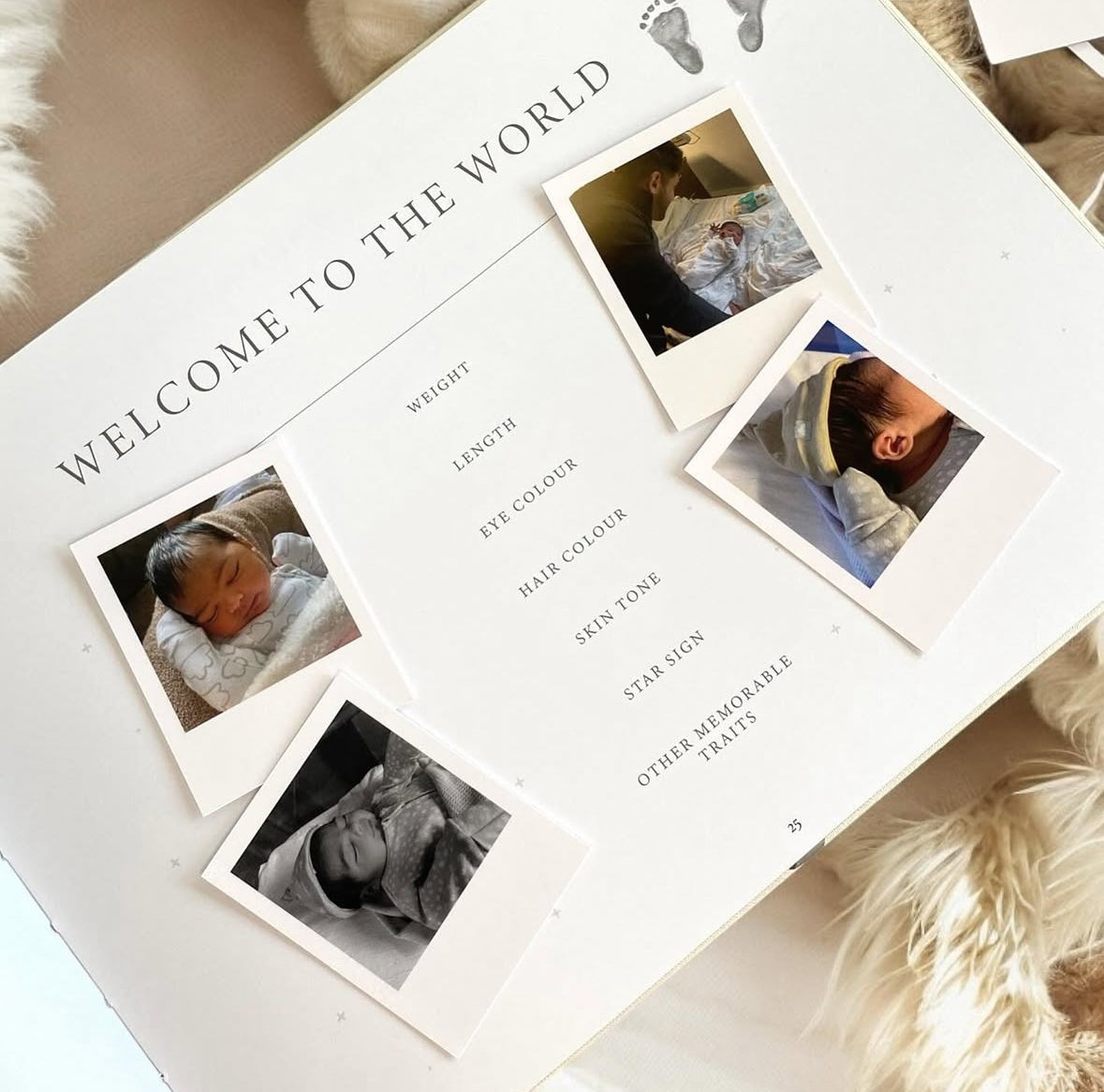My Baby Book  |  Luna and Stars